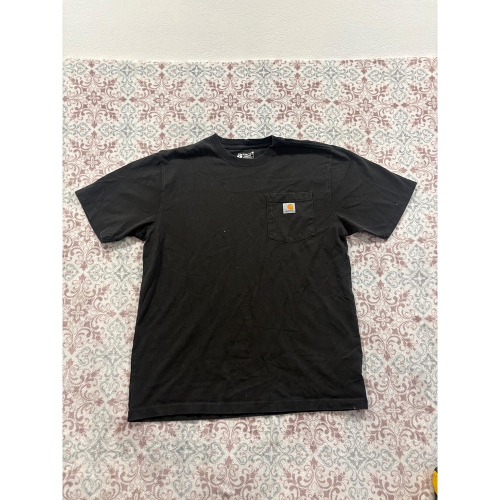 Carhartt K87 Mens Loose Fit Workwear Pocket T-Shirt Black Medium K87-M BLK